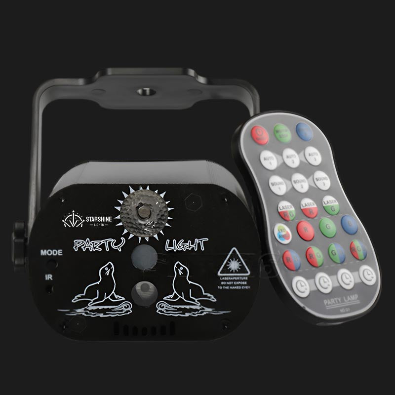 C3 Rechargeable Christmas Laser Lights 60 Patterns Sound Activated